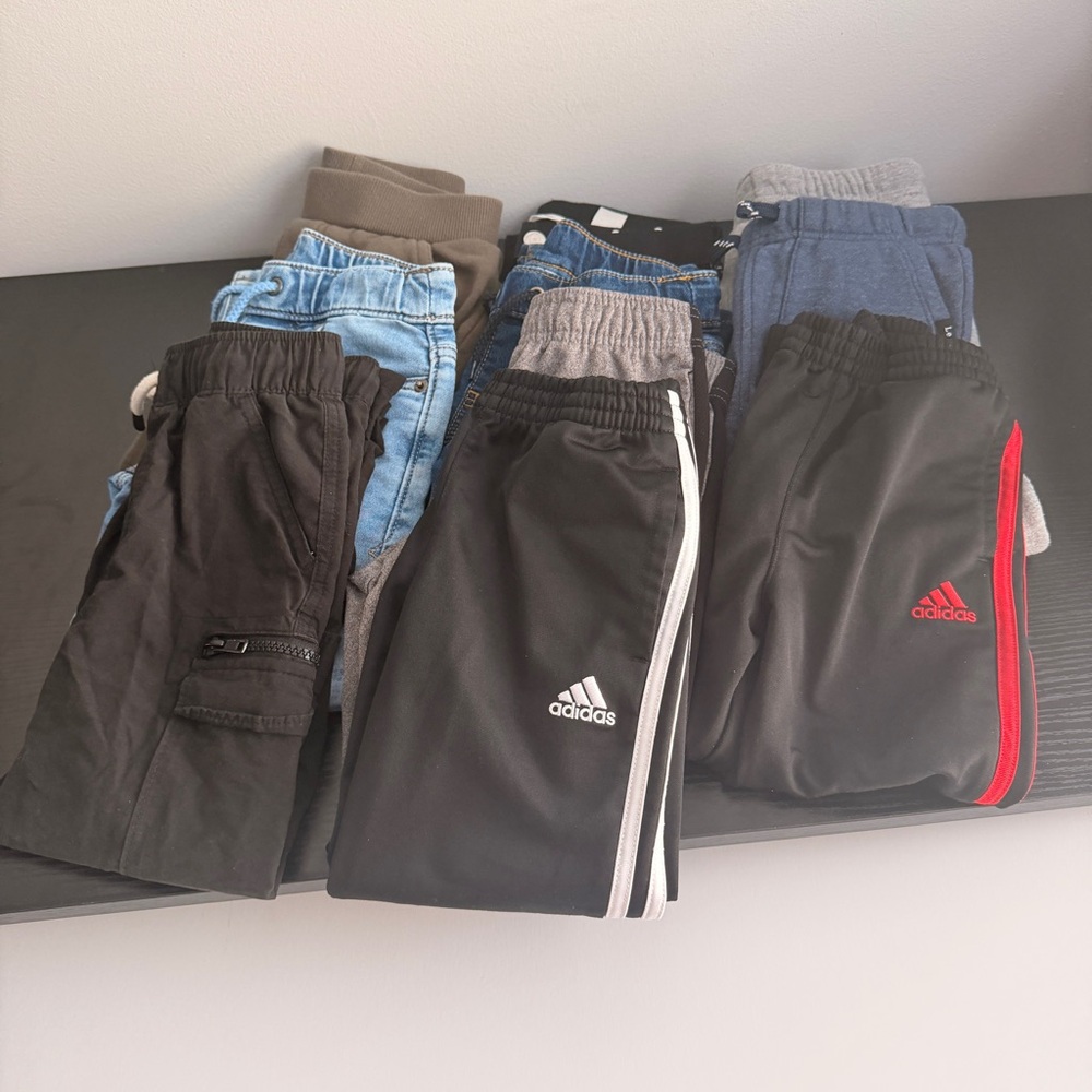 Bundle of 10 kids pants size 5T